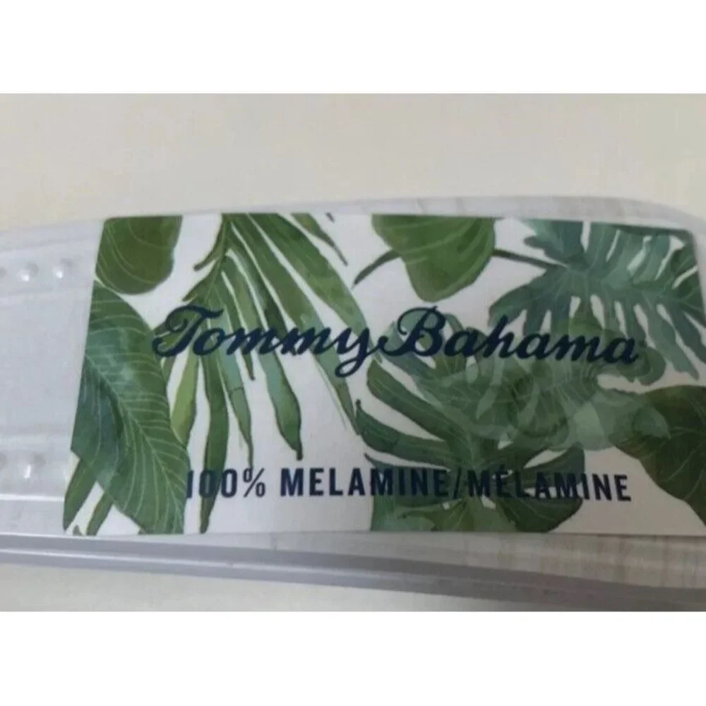 Tommy Bahama Salad Fork & Spoon Crab‎ Melamine  Serving Utensil NEW WITH TAGS!